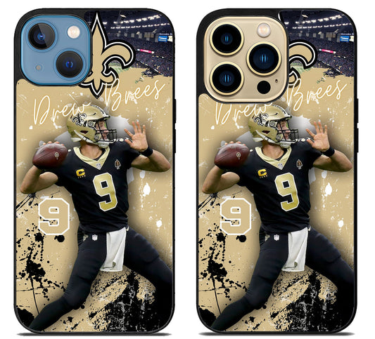 Drew Brees New Orleans Saints Stylish iPhone 14 | 14 Plus | 14 Pro | 14 Pro Max Case