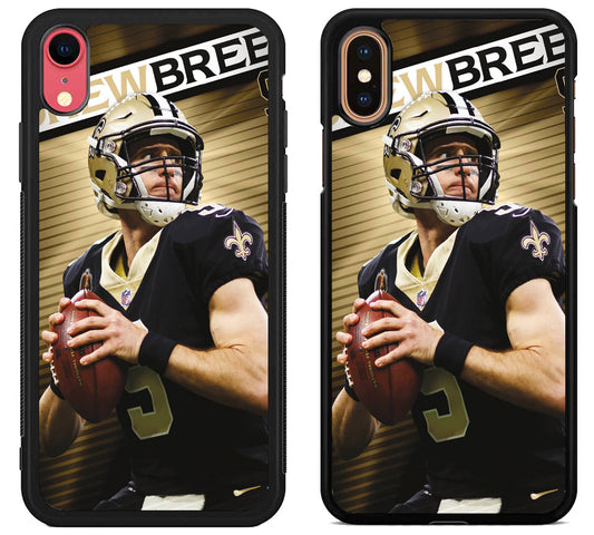 Drew Brees New Orleans Saints Cover iPhone X | XS | XR | XS Max Case