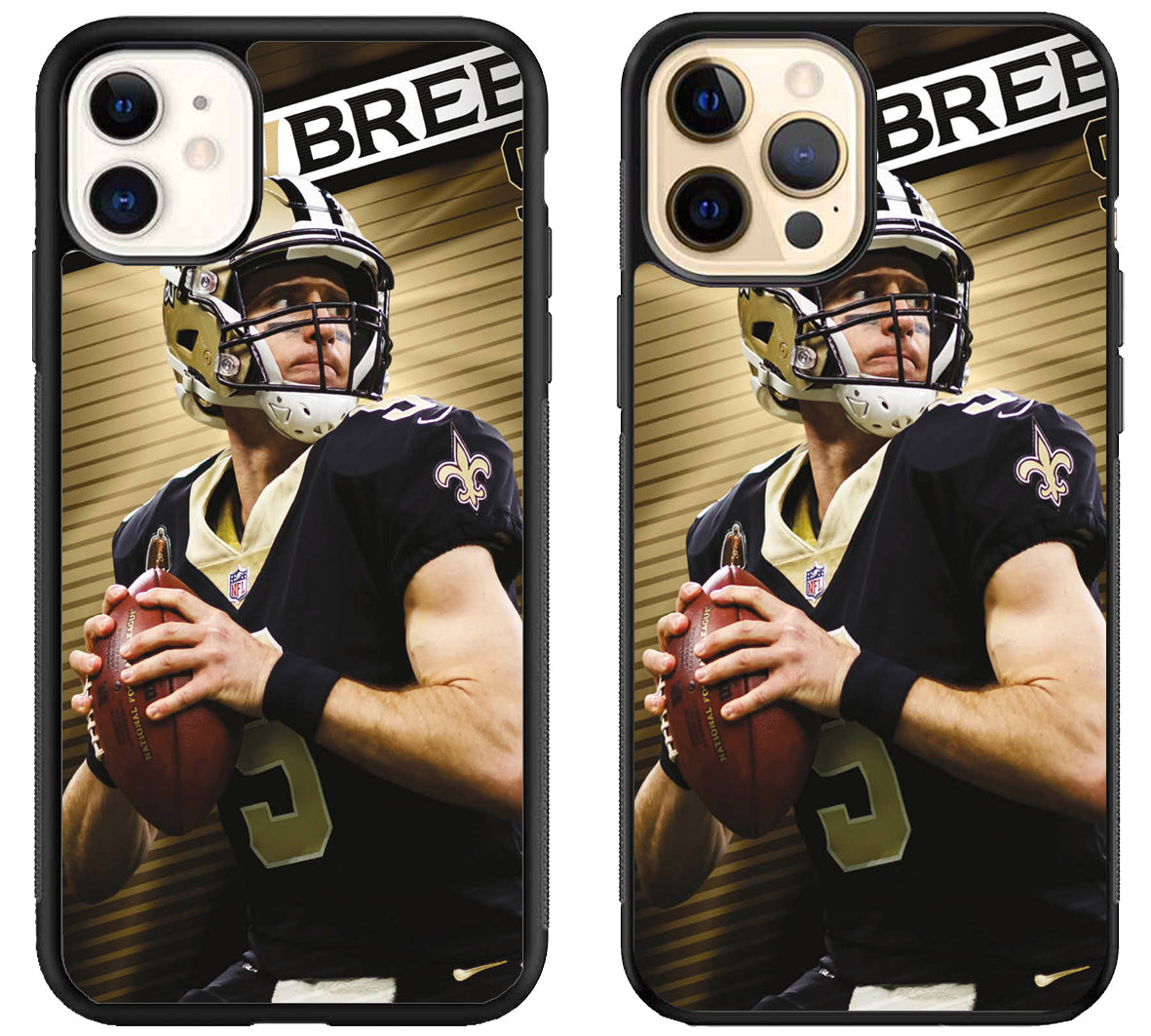 Drew Brees New Orleans Saints iPhone 12 | 12 Mini | 12 Pro | 12 Pro Max Case