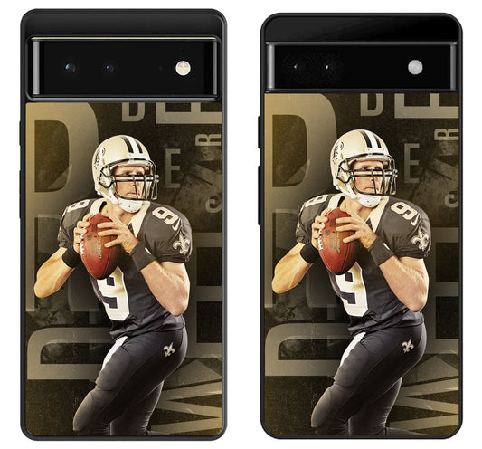 Drew Bress Saint Giants Wallpaper Google Pixel 6 | 6A | 6 Pro Case