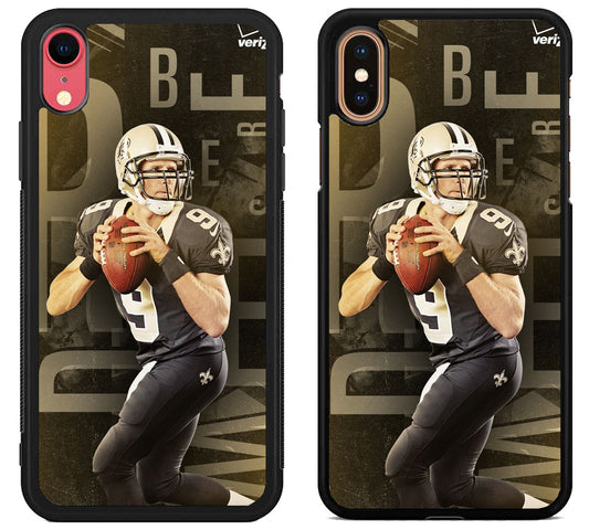 Drew Bress Saint Giants Wallpaper iPhone X | XS | XR | XS Max Case