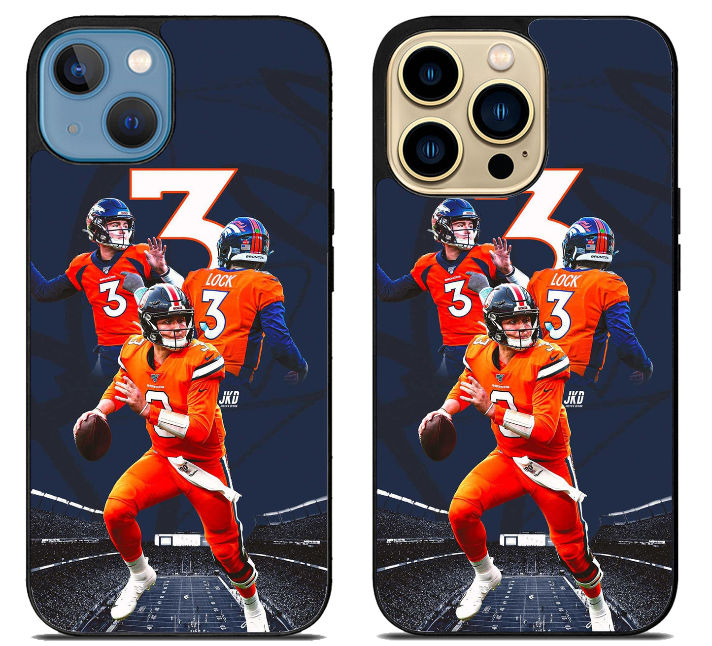 Drew Lock Denver Broncos Collage iPhone 14 | 14 Plus | 14 Pro | 14 Pro Max Case