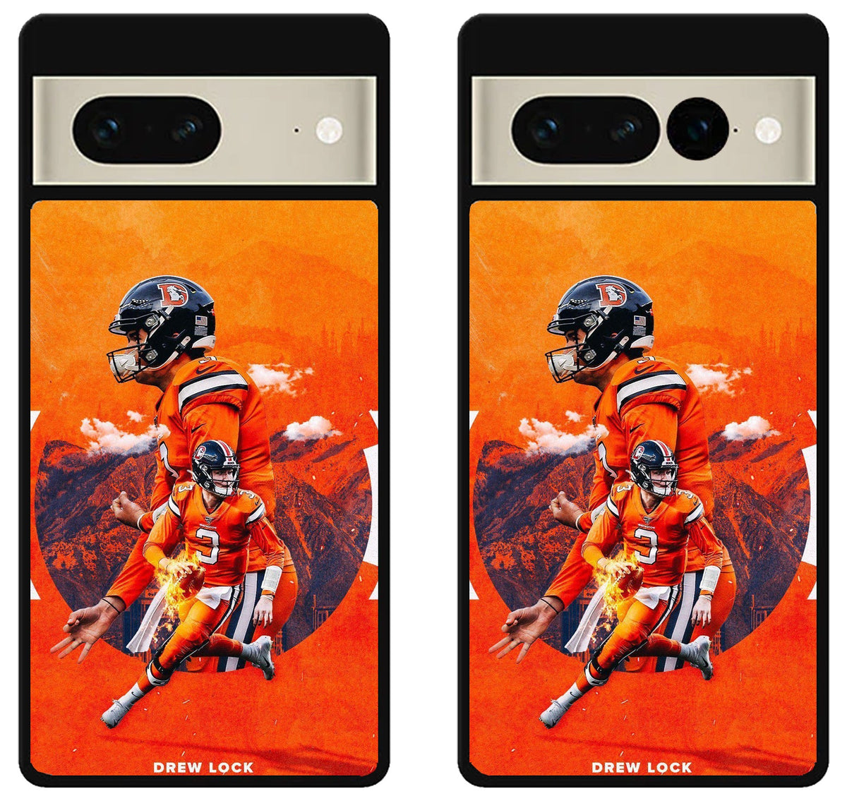 Drew Lock Denver Broncos Google Pixel 7 | 7 Pro Case