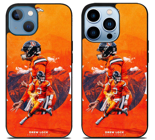 Drew Lock Denver Broncos iPhone 13 | 13 Mini | 13 Pro | 13 Pro Max Case