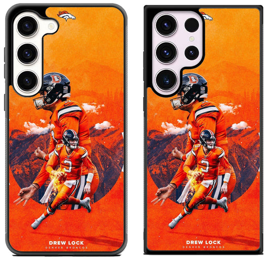 Drew Lock Denver Broncos Wallpaper Samsung Galaxy S23 | S23+ | S23 Ultra Case
