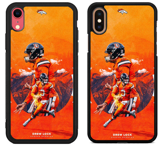 Drew Lock Denver Broncos Wallpaper iPhone X | XS | XR | XS Max Case
