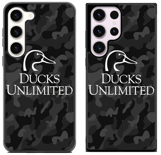 Duck Unlimited Black Camo Samsung Galaxy S23 | S23+ | S23 Ultra Case