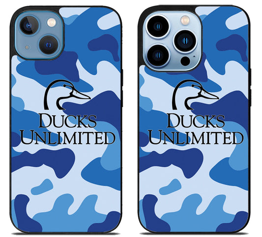 Duck Unlimited Blue Camo iPhone 13 | 13 Mini | 13 Pro | 13 Pro Max Case