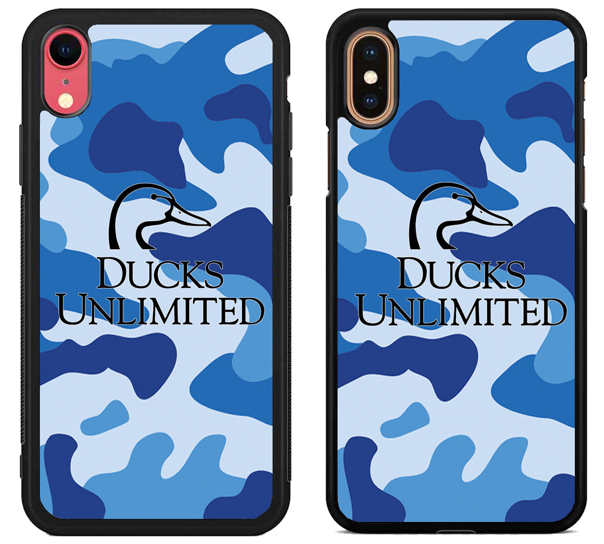 Duck Unlimited Blue Camo iPhone X | XS | XR | XS Max Case
