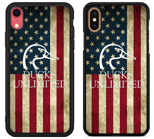 Duck Unlimited Flag iPhone X | Xs | Xr | Xs Max Case