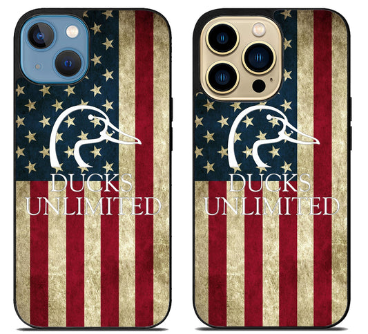 Duck Unlimited Flag iPhone 14 | 14 Plus | 14 Pro | 14 Pro Max Case