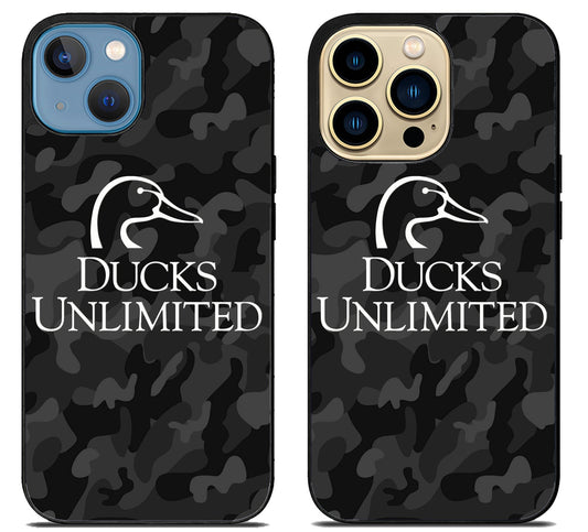 Duck Unlimited Black Camo iPhone 14 | 14 Plus | 14 Pro | 14 Pro Max Case