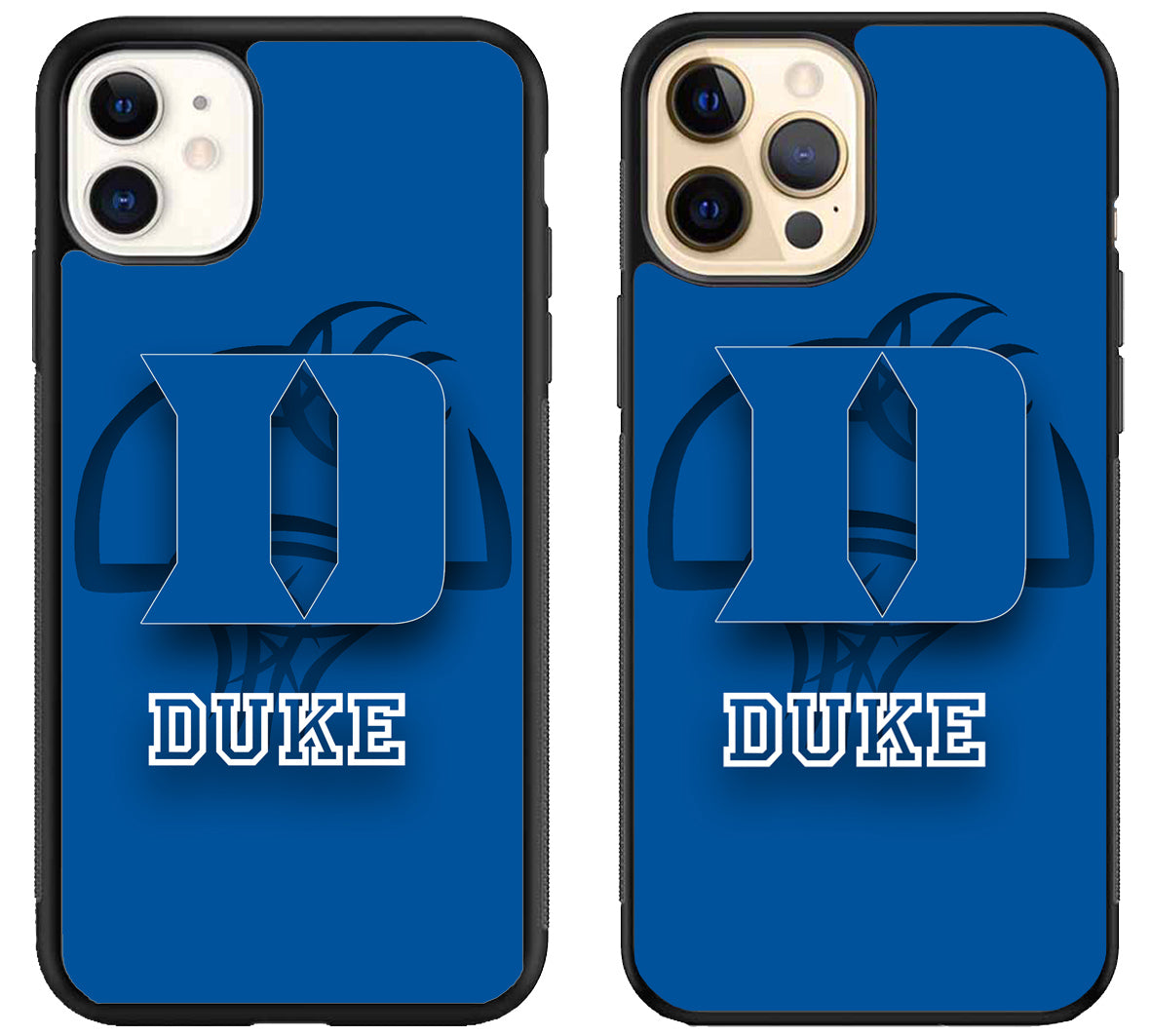 Duke Blue Devils Background iPhone 12 | 12 Mini | 12 Pro | 12 Pro Max Case