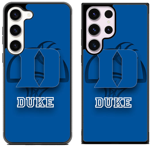 Duke Blue Devils Background Samsung Galaxy S23 | S23+ | S23 Ultra Case