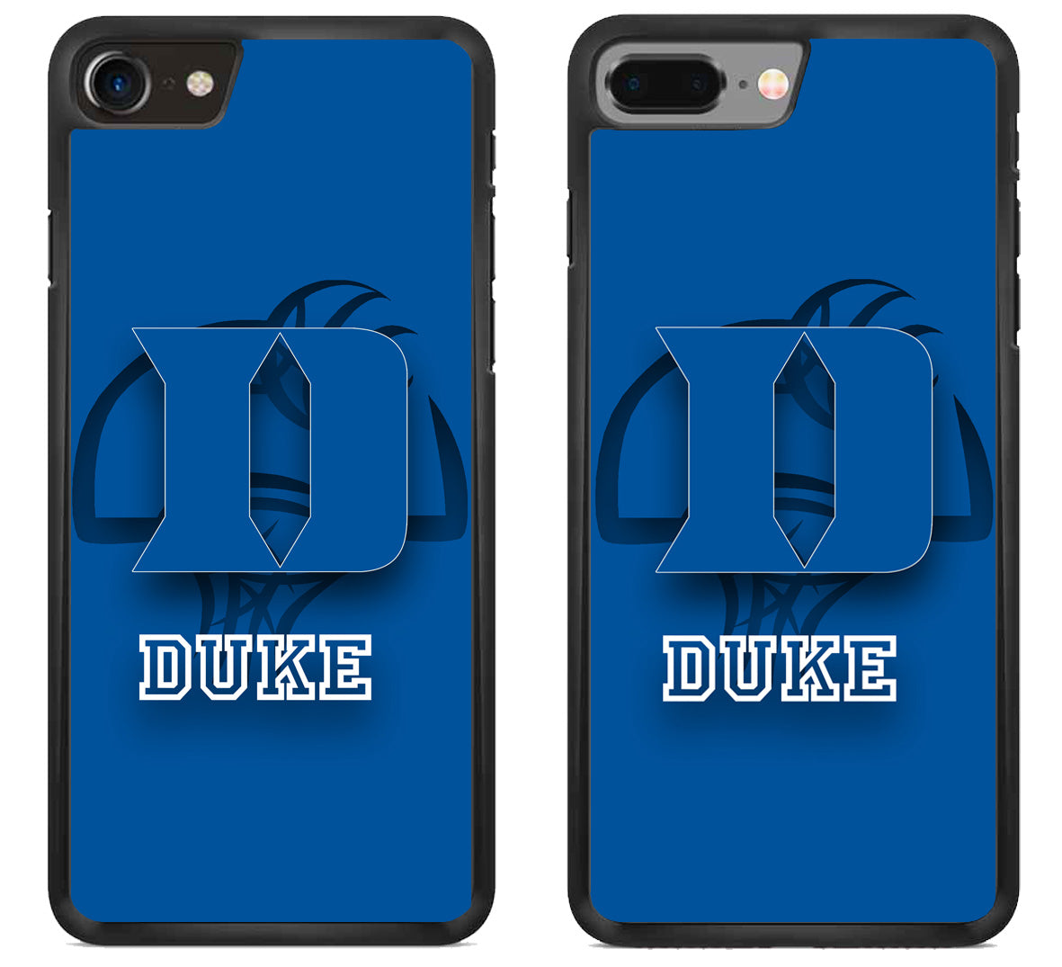 Duke Blue Devils Background iPhone 8 | iPhone 8 Plus Case