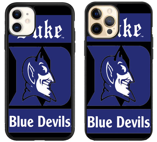 Duke Blue Devils Logo iPhone 12 | 12 Mini | 12 Pro | 12 Pro Max Case