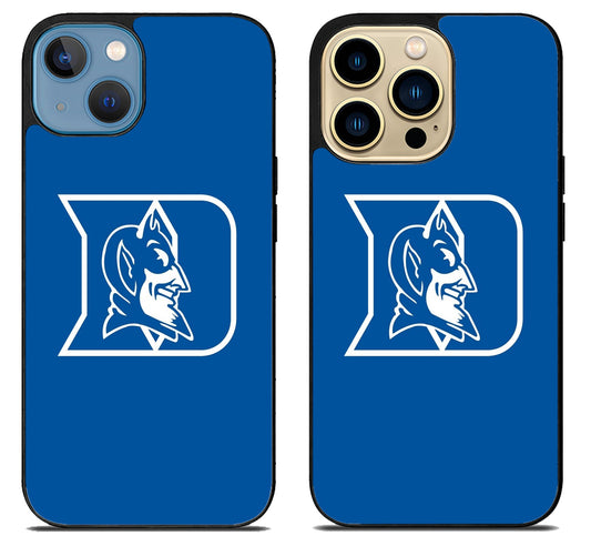 Duke Blue Devils Logo iPhone 14 | 14 Plus | 14 Pro | 14 Pro Max Case