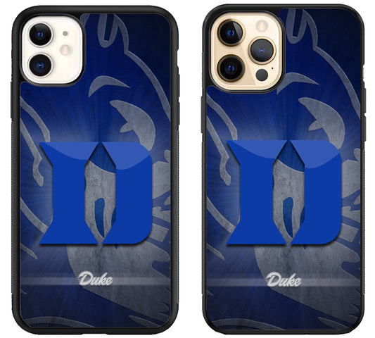 Duke Blue Devils Stylish iPhone 12 | 12 Mini | 12 Pro | 12 Pro Max Case