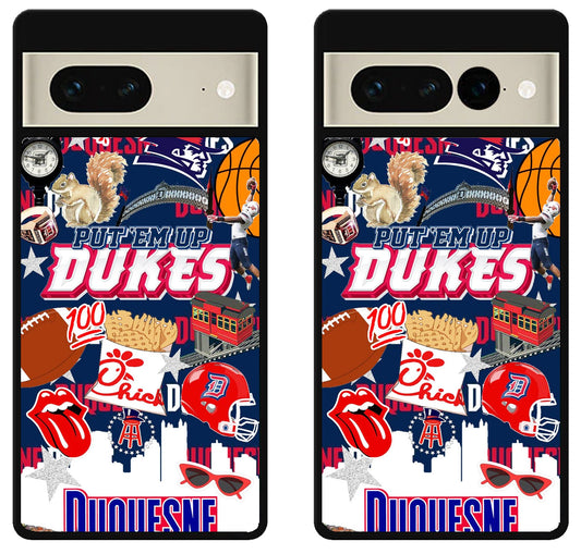 Duquesne Dukes Collage Google Pixel 7 | 7 Pro Case