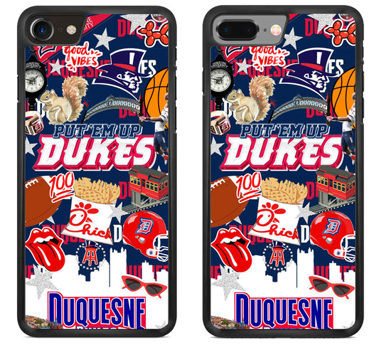 Duquesne Dukes Collage iPhone 8 | iPhone 8 Plus Case