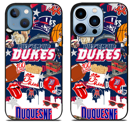 Duquesne Dukes Collage iPhone 13 | 13 Mini | 13 Pro | 13 Pro Max Case