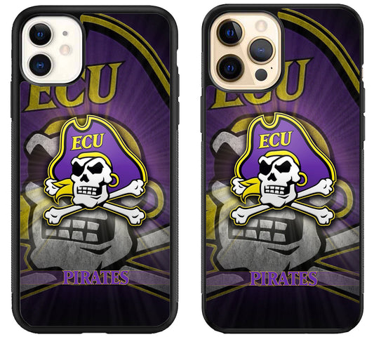 East Carolina Pirates Background iPhone 12 | 12 Mini | 12 Pro | 12 Pro Max Case