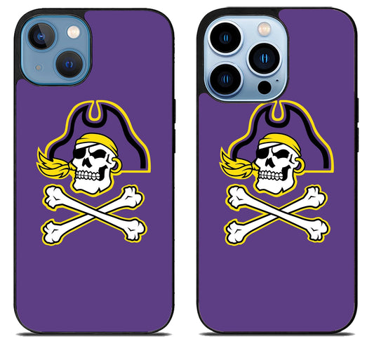 East Carolina Pirates Logo iPhone 13 | 13 Mini | 13 Pro | 13 Pro Max Case