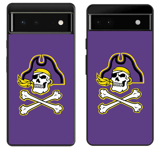 East Carolina Pirates Logo Google Pixel 6 | 6A | 6 Pro Case