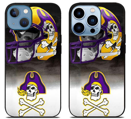East Carolina Pirates football iPhone 13 | 13 Mini | 13 Pro | 13 Pro Max Case