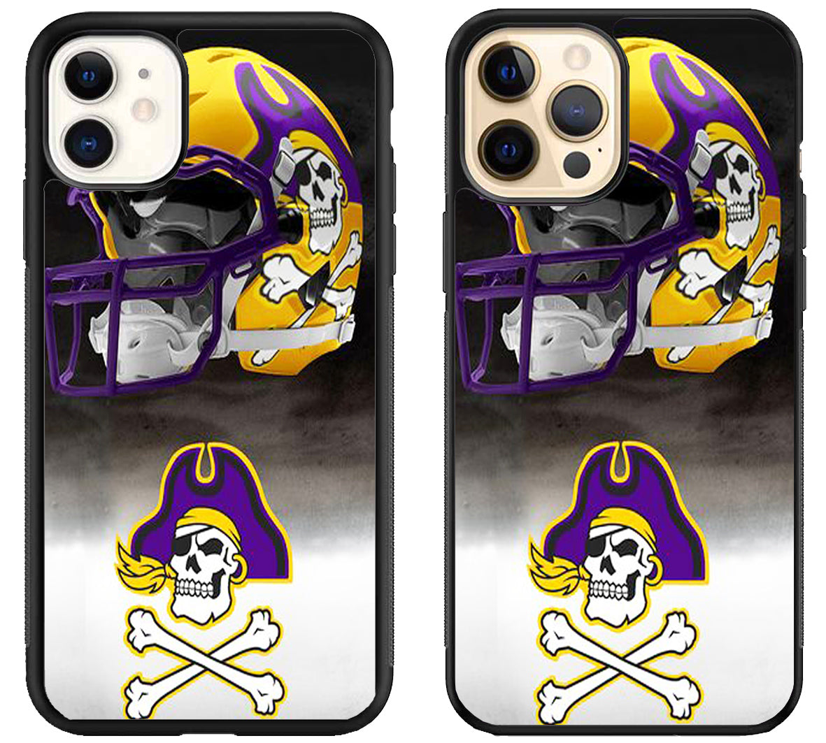 East Carolina Pirates football iPhone 12 | 12 Mini | 12 Pro | 12 Pro Max Case