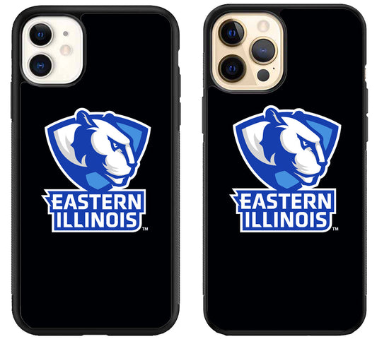 Eastern Illinois Panthers Black iPhone 12 | 12 Mini | 12 Pro | 12 Pro Max Case