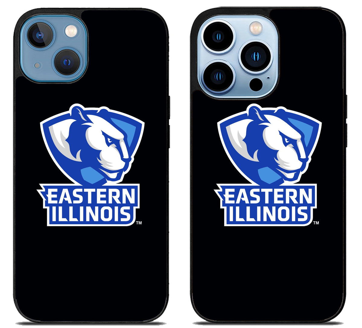 Eastern Illinois Panthers Black iPhone 13 | 13 Mini | 13 Pro | 13 Pro Max Case