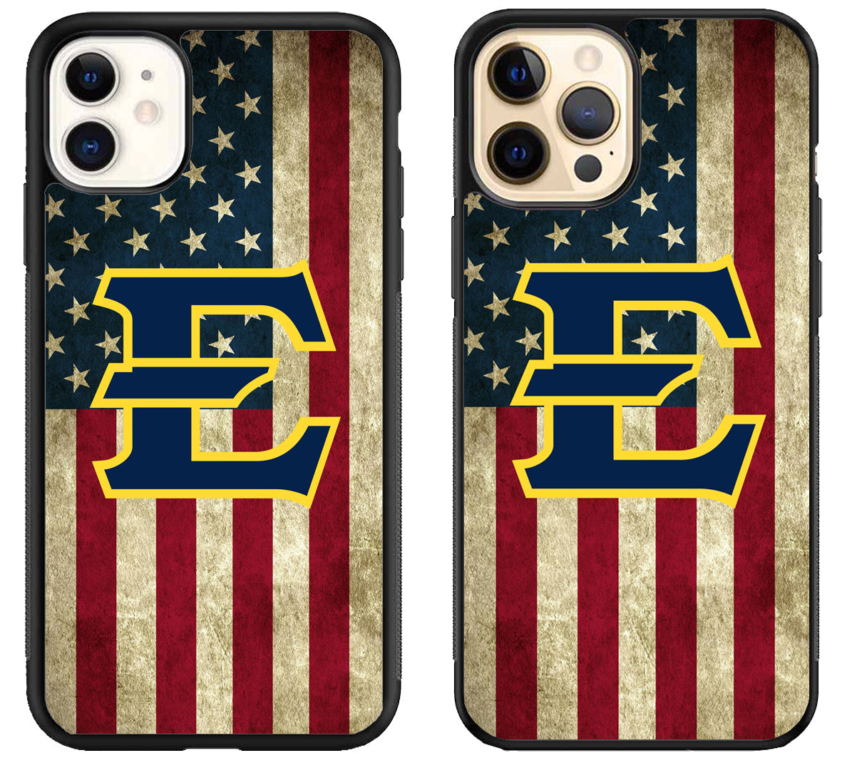 Eastern Tennessee State Buccaneers Flag iPhone 12 | 12 Mini | 12 Pro | 12 Pro Max Case