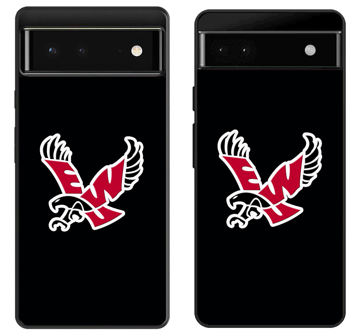 Eastern Washington Eagles Black Google Pixel 6 | 6A | 6 Pro Case