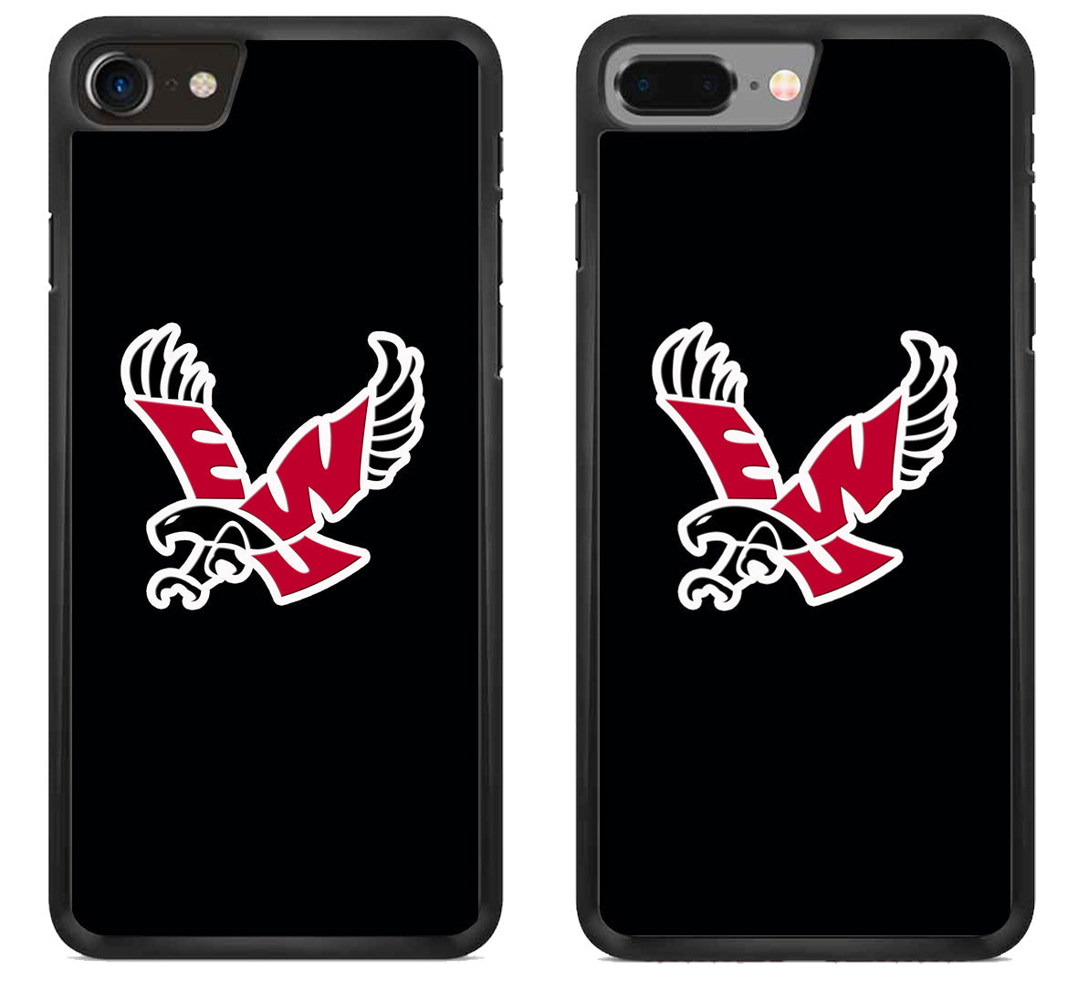 Eastern Washington Eagles Black iPhone 8 | iPhone 8 Plus Case