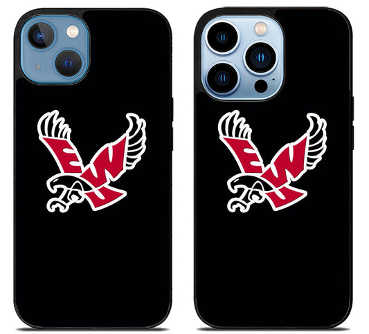 Eastern Washington Eagles Black iPhone 13 | 13 Mini | 13 Pro | 13 Pro Max Case