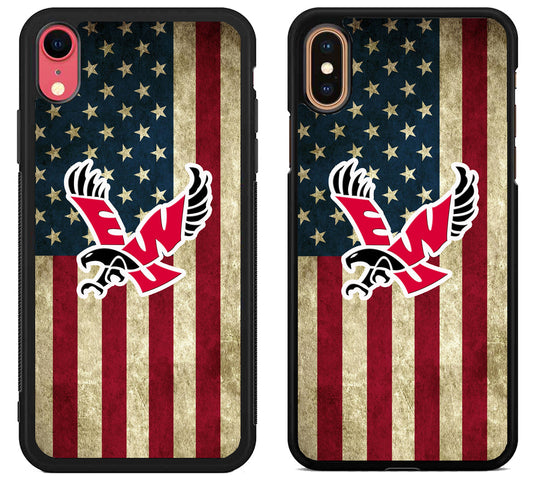 Eastern Washington Eagles Flag iPhone X | Xs | Xr | Xs Max Case