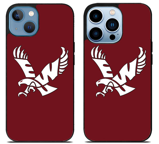 Eastern Washington Eagles Red White iPhone 13 | 13 Mini | 13 Pro | 13 Pro Max Case