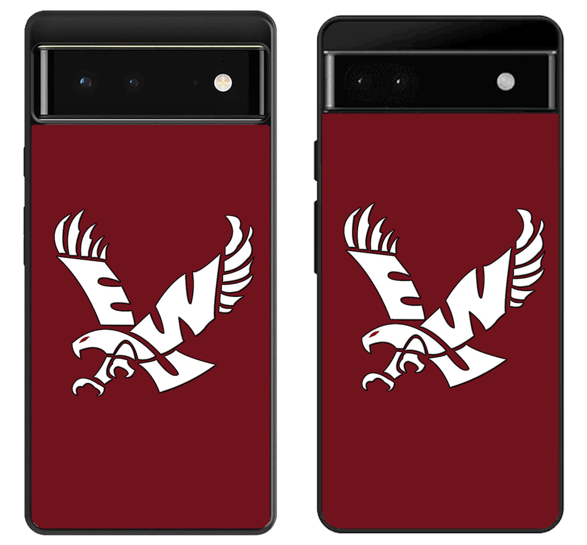 Eastern Washington Eagles Red White Google Pixel 6 | 6A | 6 Pro Case