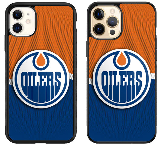 Edmonton Oilers Logo iPhone 12 | 12 Mini | 12 Pro | 12 Pro Max Case