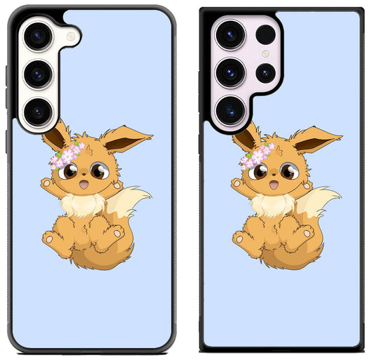 Eevee Cute pokemon Samsung Galaxy S23 | S23+ | S23 Ultra Case