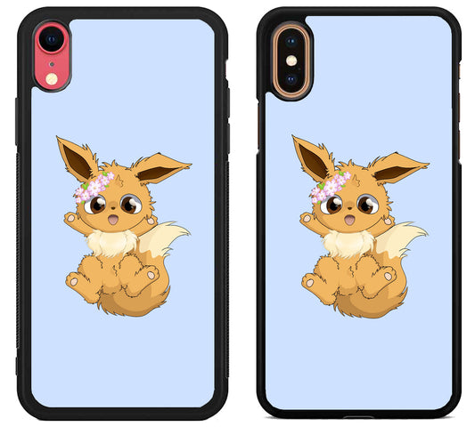 Eevee Cute pokemon iPhone X | XS | XR | XS Max Case