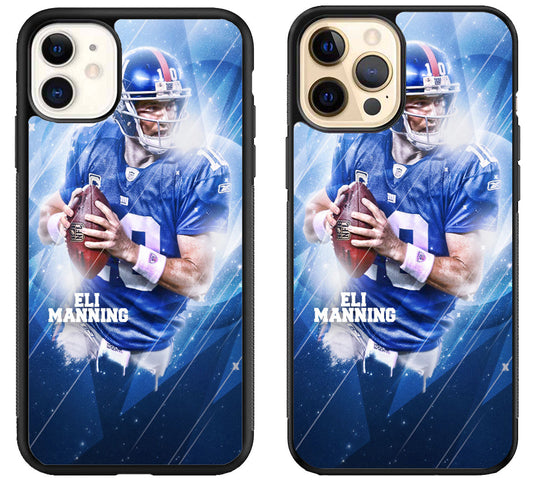 Eli Manning New York Giants iPhone 12 | 12 Mini | 12 Pro | 12 Pro Max Case