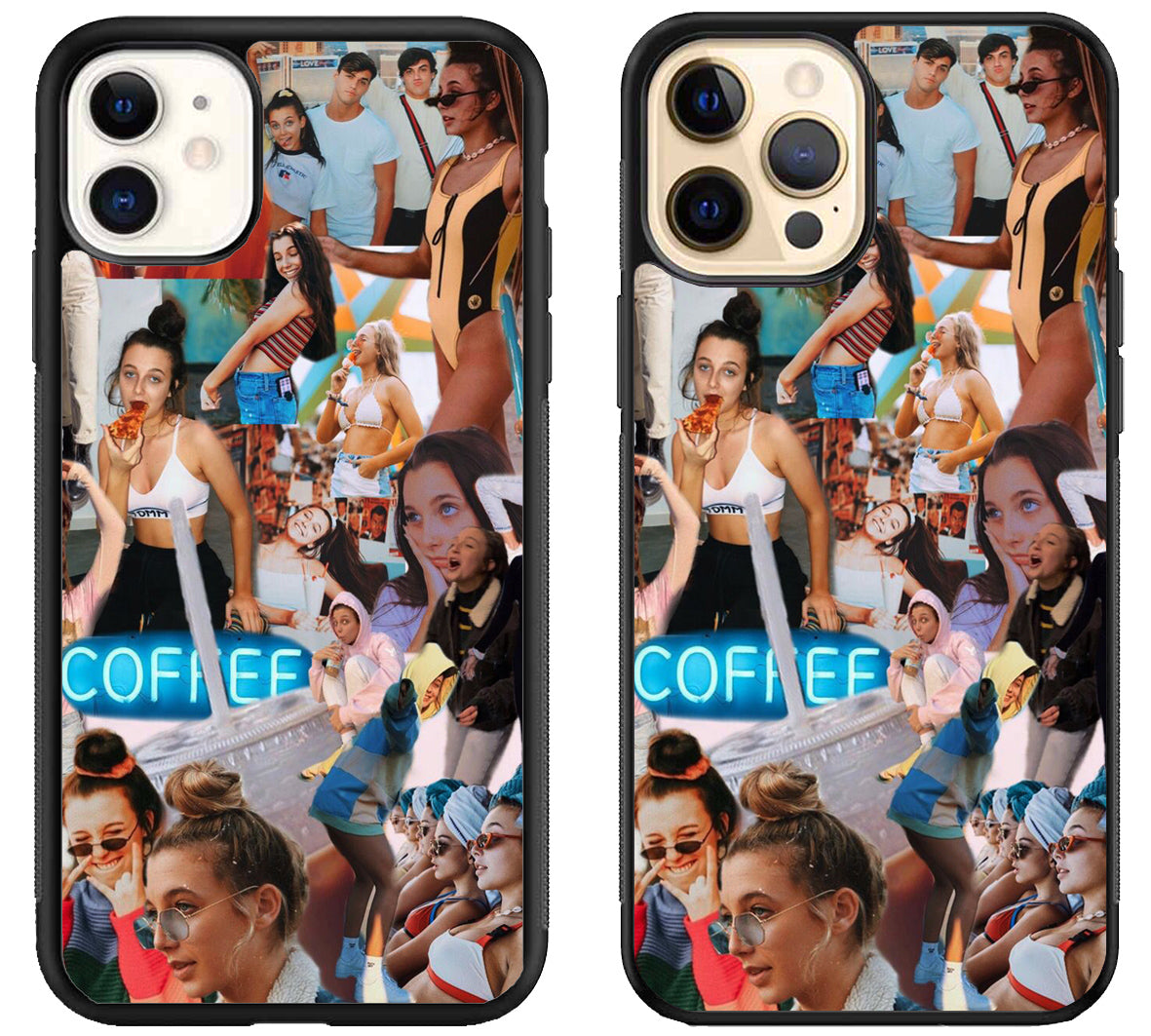 Emma Chamberlain Collage iPhone 12 | 12 Mini | 12 Pro | 12 Pro Max Case