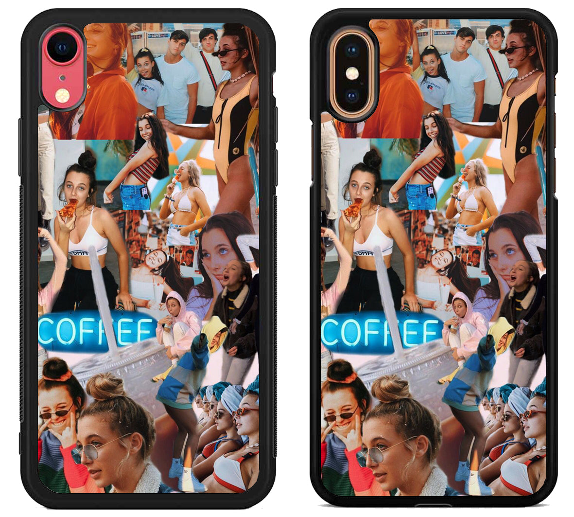 Emma Chamberlain Collage iPhone X | Xs | Xr | Xs Max Case