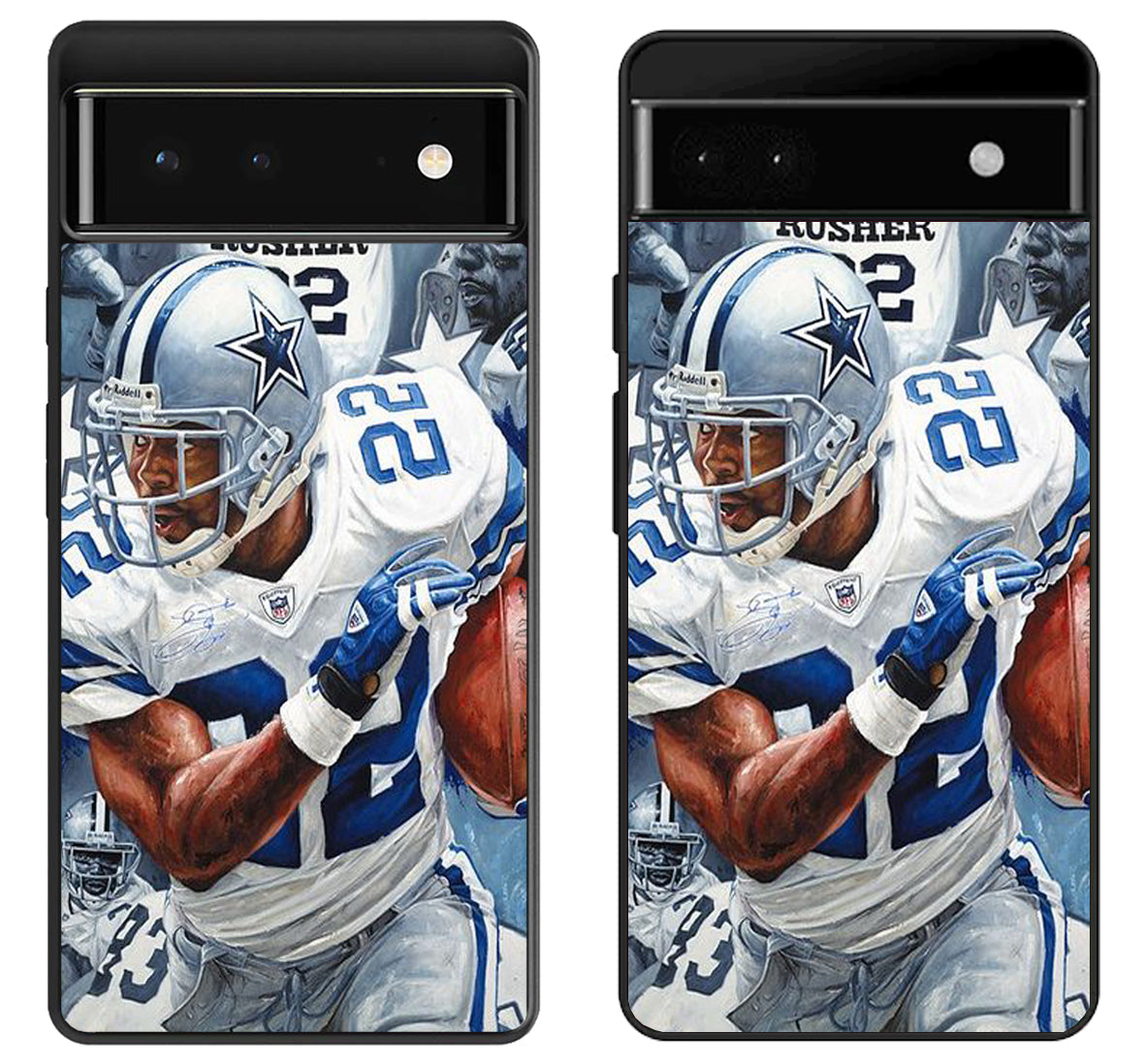 Emmitt Smith Dallas Cowboys Cover Google Pixel 6 | 6A | 6 Pro Case