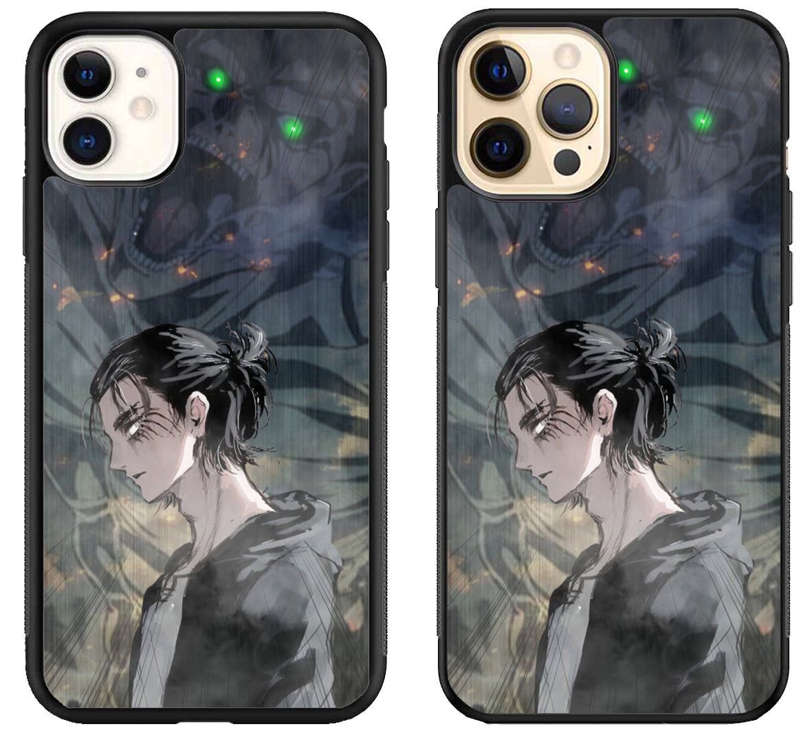 Eren yeager Attack on Titan Cool iPhone 12 | 12 Mini | 12 Pro | 12 Pro Max Case