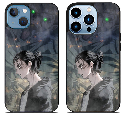 Eren yeager Attack on Titan Cool iPhone 13 | 13 Mini | 13 Pro | 13 Pro Max Case