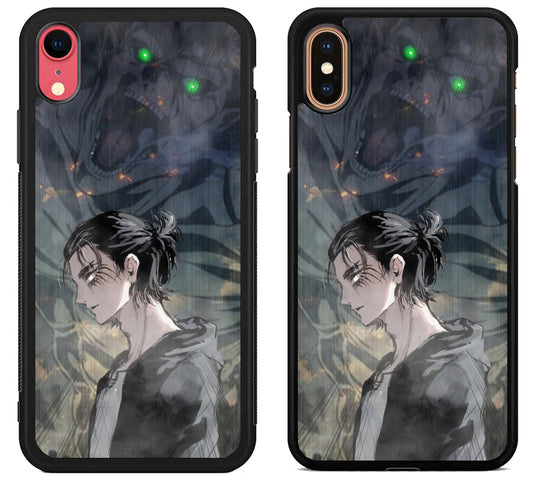 Eren yeager Attack on Titan Cool iPhone X | Xs | Xr | Xs Max Case