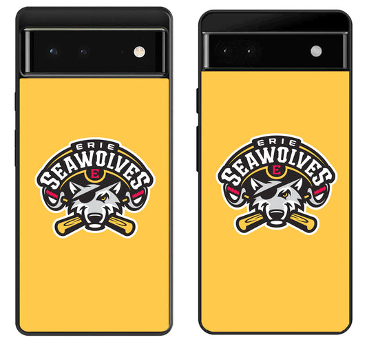 Erie SeaWolves Logo Google Pixel 6 | 6A | 6 Pro Case